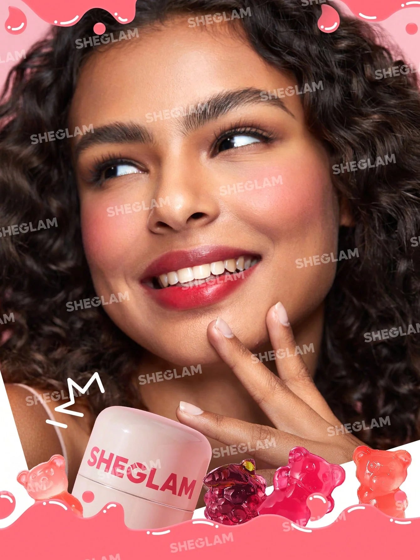 SHEGLAM Jelly-Licious Hydrating Lip & Blush Tint BEAUTYiNPK