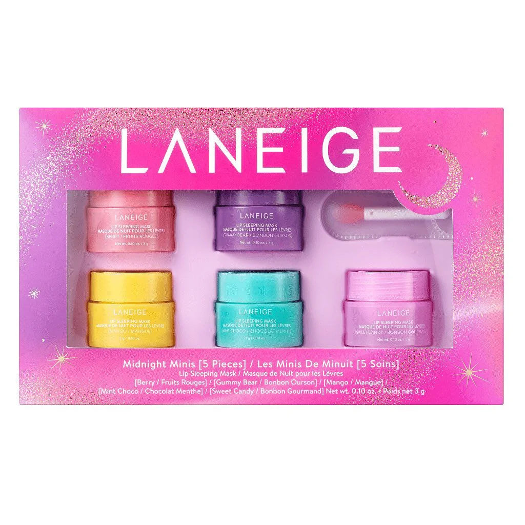 LANEIGE MIDNIGHT MINIS SET OF 5 BEAUTYiNPK